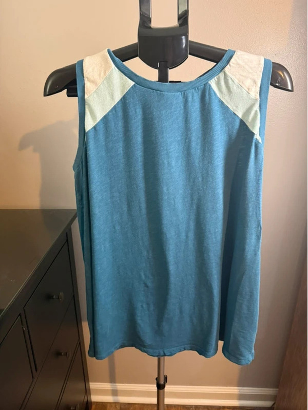 Torrid Vintage Slub Colorblock Tank Top Size 1